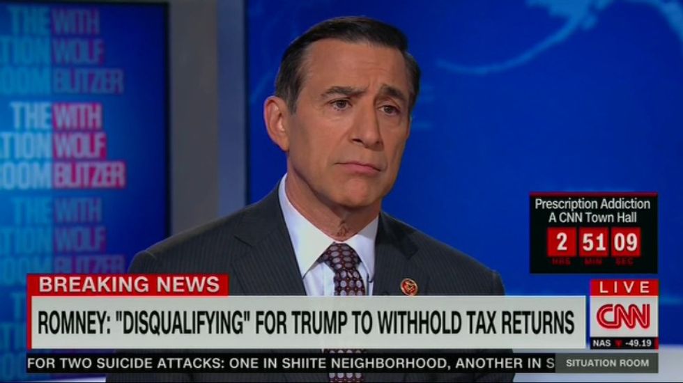 Darrell Issa Throws Shade at Romney: 'Mitt Needs to Get Over the Fact' Trump Is Nominee