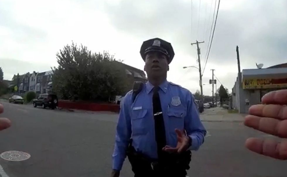 He Goes on a Jog With a Gun Strapped to His Hip to Make a Point About Open Carry Rights. Then a Cop Stops Him — and the Q&A Is Caught on Video.