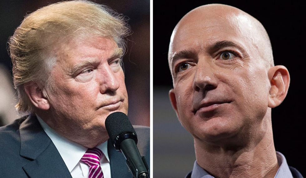 Jeff Bezos Fires Back at Trump: 'Not an Appropriate Way for a Presidential Candidate to Behave