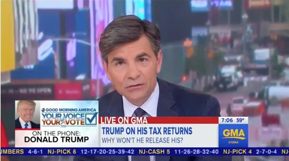 ‘I Know She’s a Good Friend of Yours’: Trump Gets Personal During Contentious On-Air Exchange With ABC Anchor Over Taxes