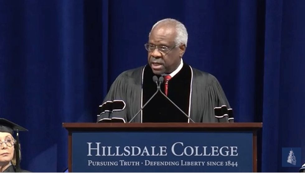 Justice Clarence Thomas to College Graduates: It is Better to Aim to Be ‘Good Citizens’ Than to Chase After Lofty Ambition