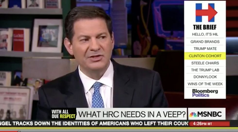 Political Analyst Predicts Clinton Will Choose a 'Prominent Republican' to Be Her Running Mate