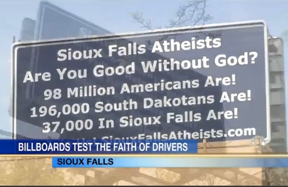 God Didn't Create Man': Atheist Erects 20 Controversial Billboards. Here's What They Proclaim.