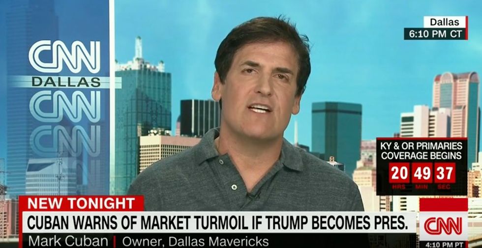 Mark Cuban Reveals Who He'd Vote for if Election Were Held Today