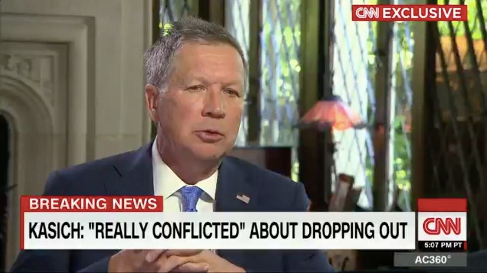 Kasich Won't Be Trump's Running Mate, Is 'Undecided' About Supporting the Presumptive Nominee 