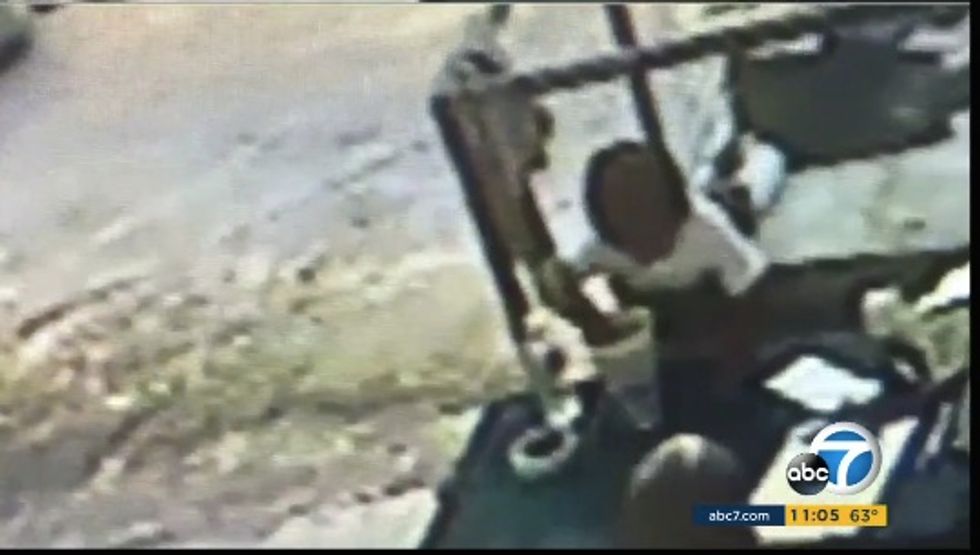 ‘It’s Sad’: Surveillance Video Shows Dad Allegedly Training Kids to Commit ‘Crime’