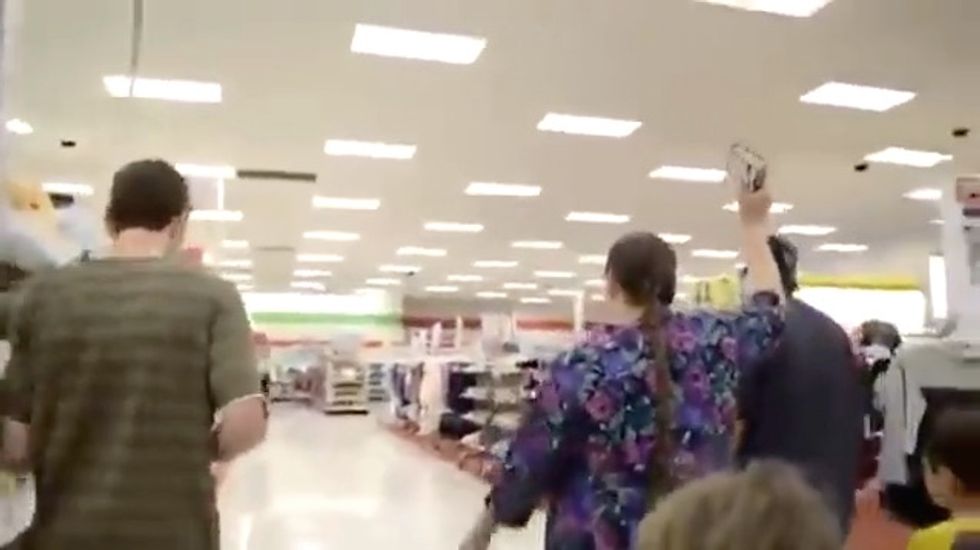 Mother of 12 Marches Through Target With Bible in Hand: 'Get Out of This Store! It's a Dangerous Place!