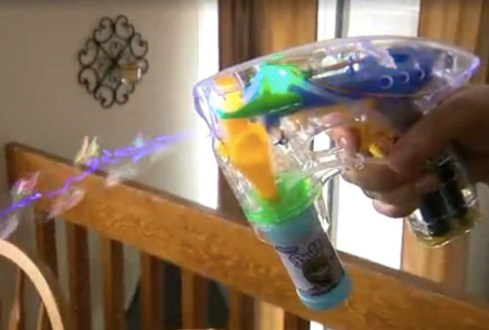 5-Year-Old Girl Brings Bubble-Blowing Toy to School — and Because of Its Shape, It's 'Zero-Tolerance' Time