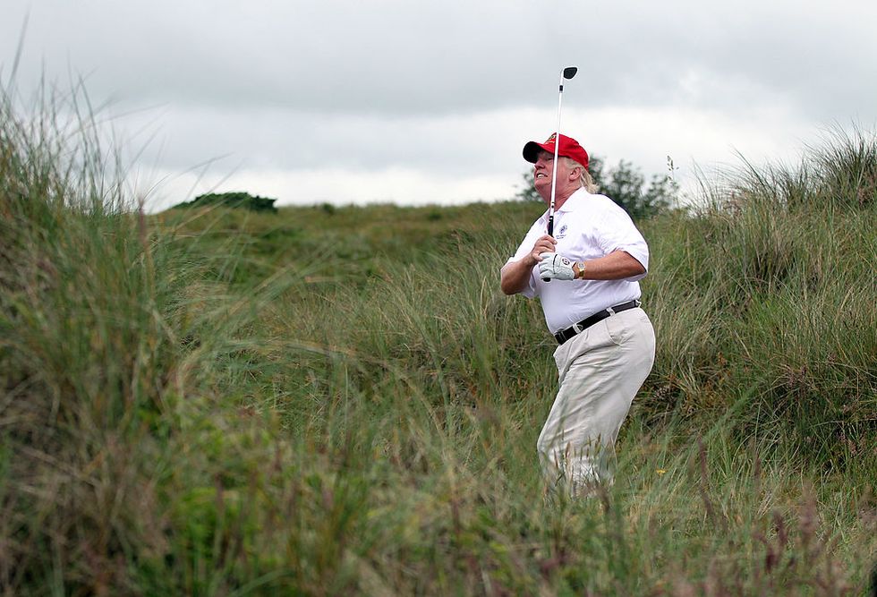 Report: Trump Is Trying to Protect His Irish Golf Resort From Climate Change