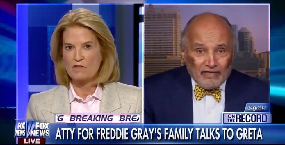 Freddie Gray Family Lawyer Confronts Greta: Fox News Has ‘Racist’ Approach to Black Community