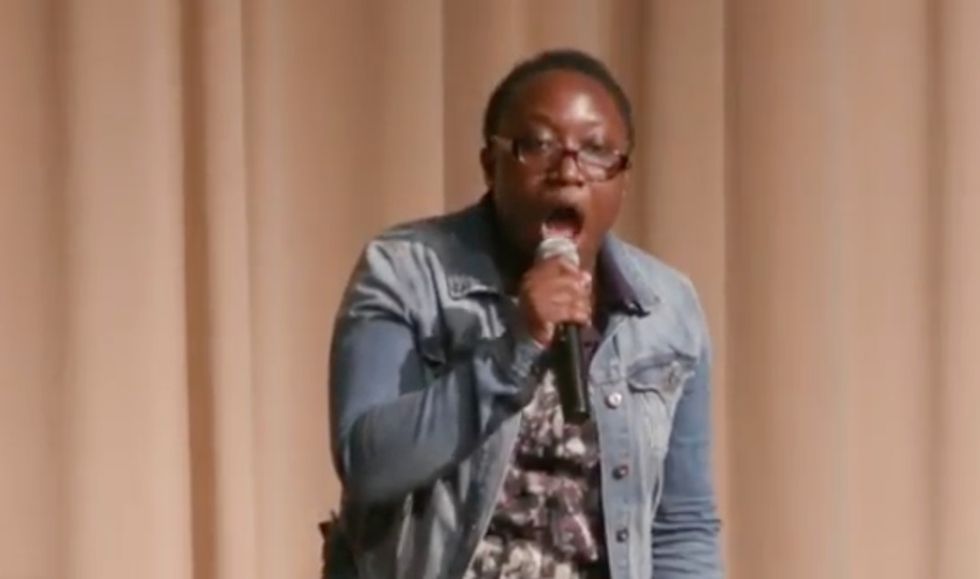 When BLM Protesters Disrupt Milo Event, Student Walks on Stage and Delivers This Impassioned Message