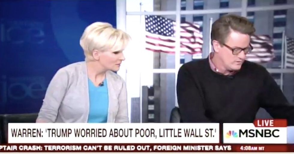 After Warren Slams Trump for 'Rooting' for Real Estate Bubble to Burst, MSNBC Host Reminds Democrat of Her Own Actions