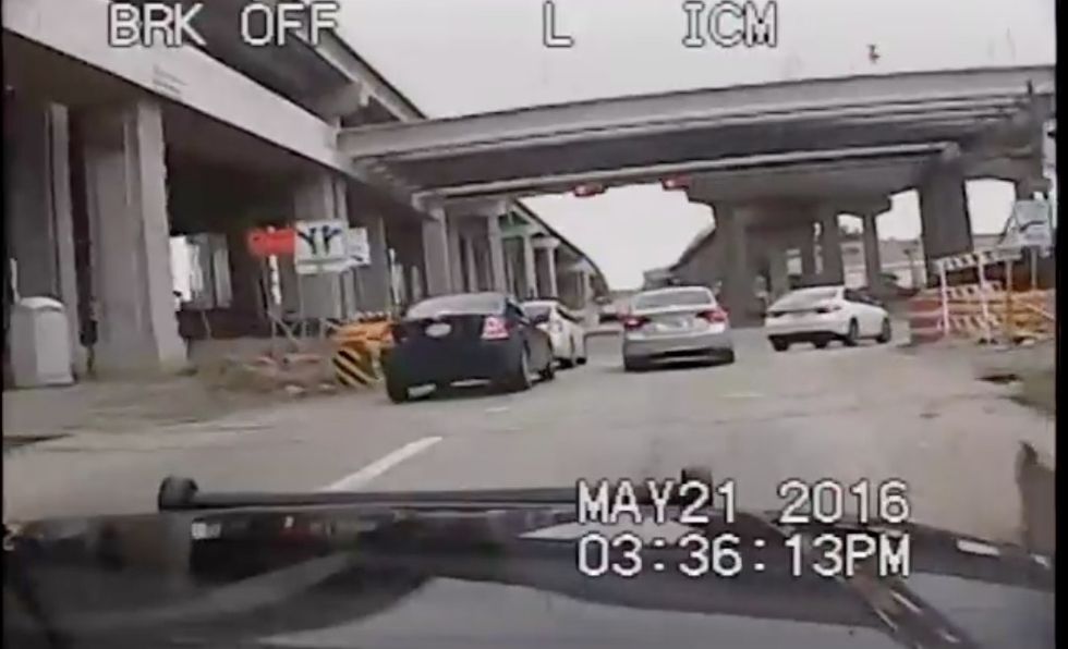 Six Minutes Into This Police Chase Video You'll See the Unexpected Moment We Didn't See Coming
