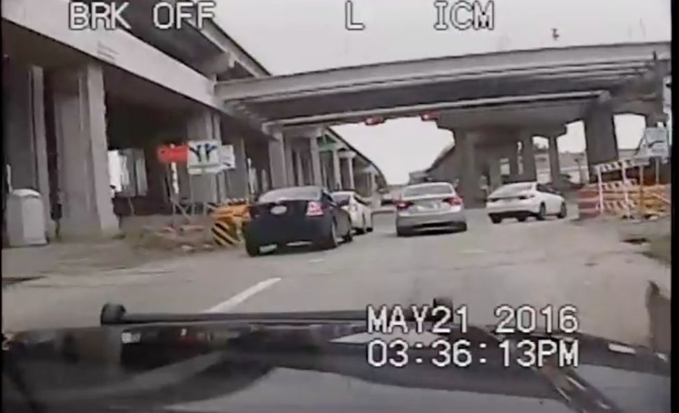 Six Minutes Into This Police Chase Video You'll See the Unexpected Moment We Didn't See Coming