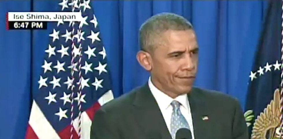 Obama Allows 'Special Bonus' Question During Japan Presser, Then Retracts the Offer When This Question Is Asked
