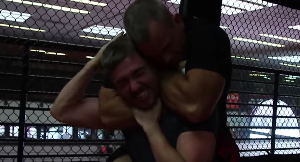 This Is What Happens When a Civilian Challenges a 230-Pound Navy SEAL Black Belt to a Grappling Match