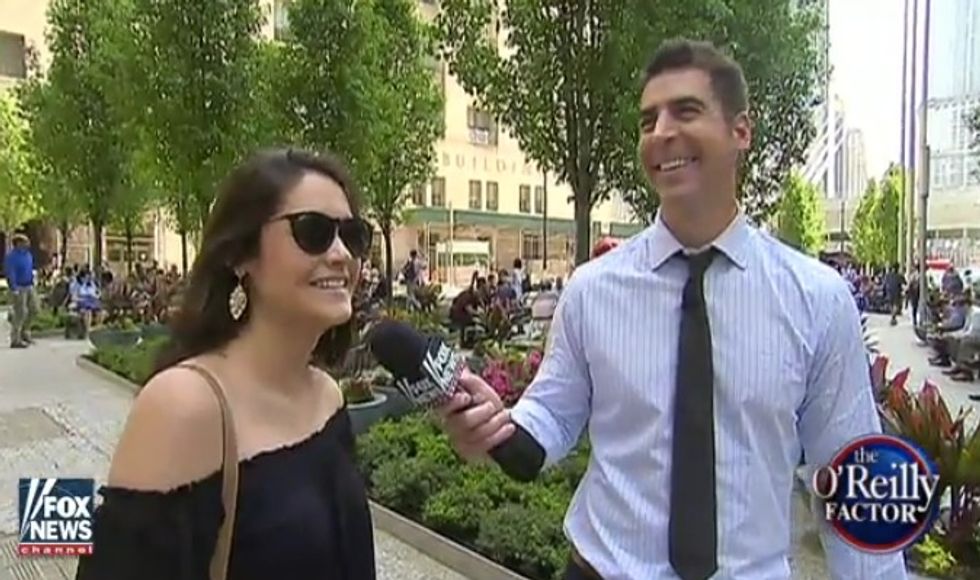 Just Try Not to Cringe While You Watch Fox News' Jesse Watters Quiz Americans About U.S. History