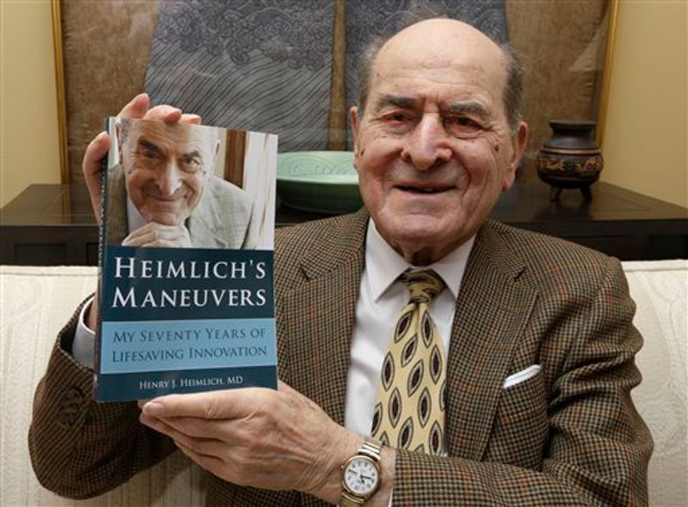 God Put Me in This Seat Next to You': Dr. Heimlich Saves Choking Woman by Performing Namesake Maneuver 