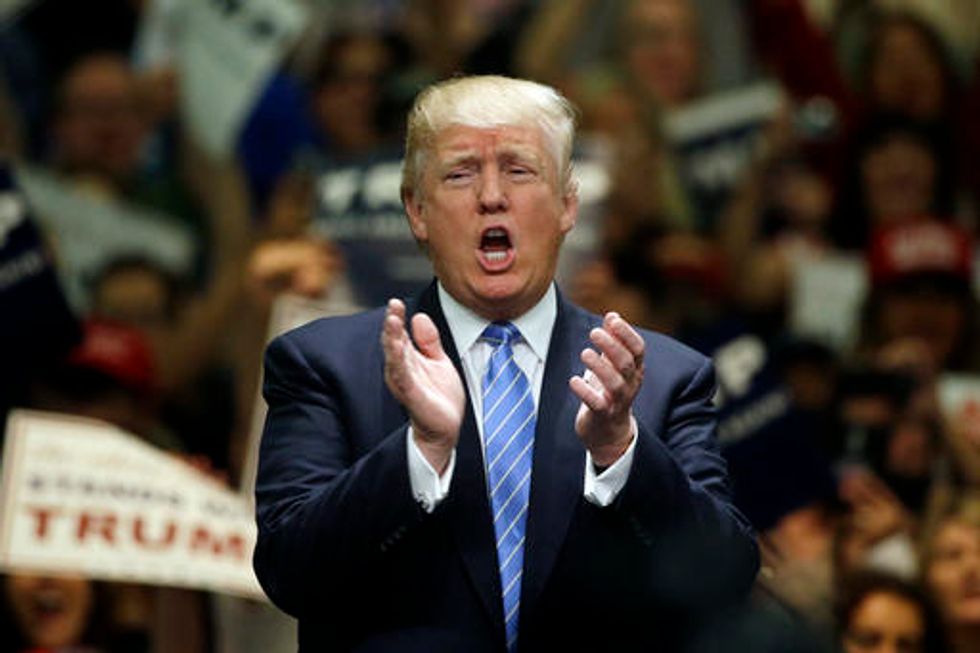 Trump's Positions Waft With the Wind, But The Left Provides Him With a Yuge Target For His Outrage