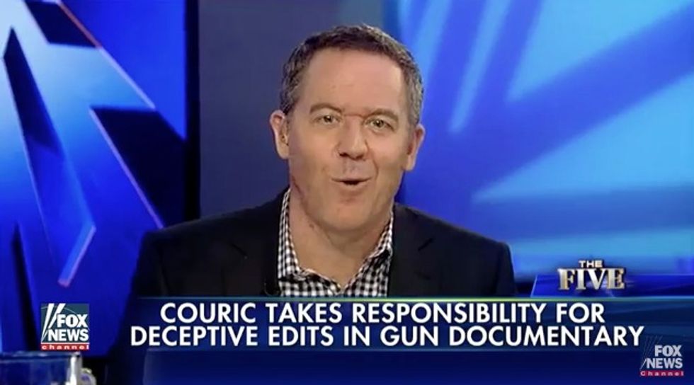 Greg Gutfeld Unloads On Katie Couric for Edits In Gun Documentary: ‘She Got Caught’