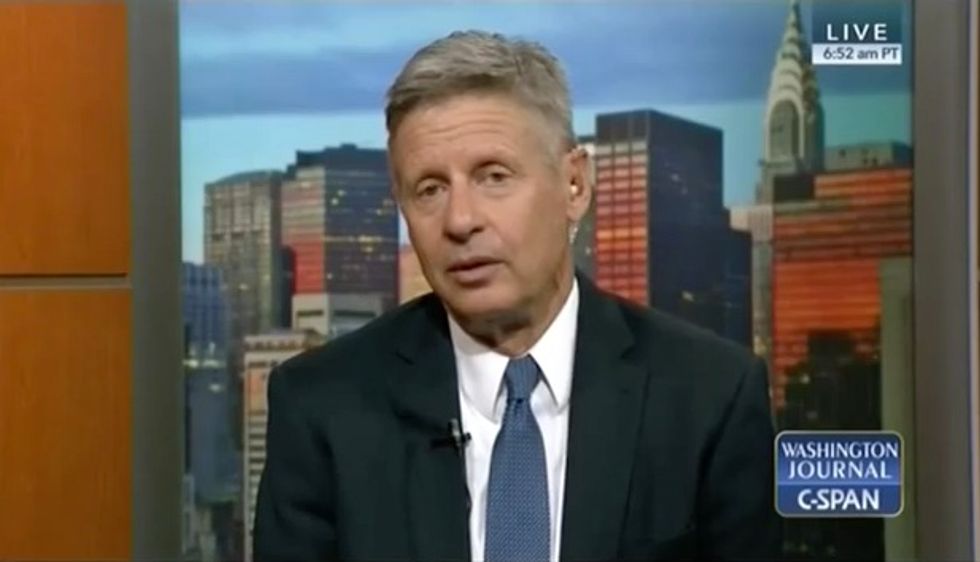 Libertarian Presidential Candidate: 'I Agree With' Sanders On '73 Percent' Of The Issues 