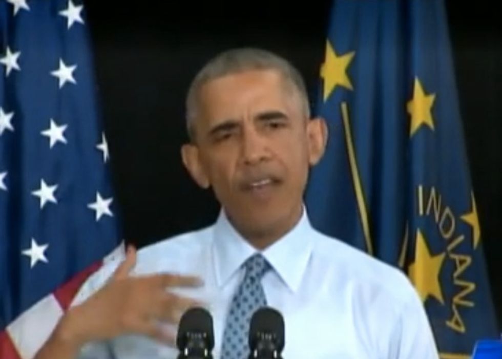 Obama's Stuttering Moment During Speech Bashing Trump Prompts Some Absolutely Blistering Reactions