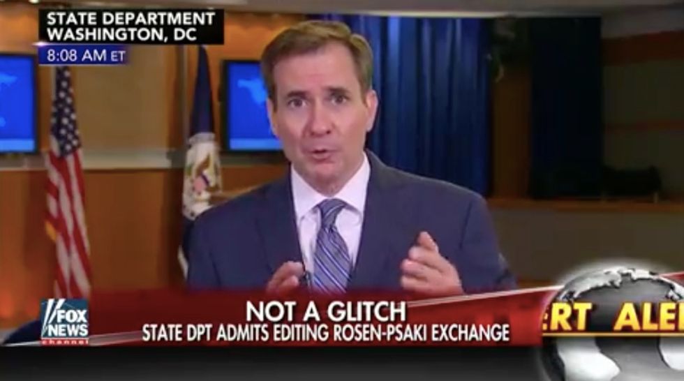 State Department Spox Personally Thanks Fox News, James Rosen for Exposing Edited Briefing Video