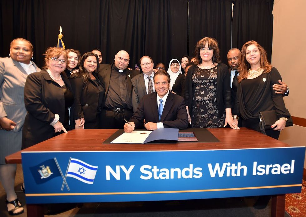 NY Gov. Andrew Cuomo Announces Executive Order Against Anti-Israel BDS Movement
