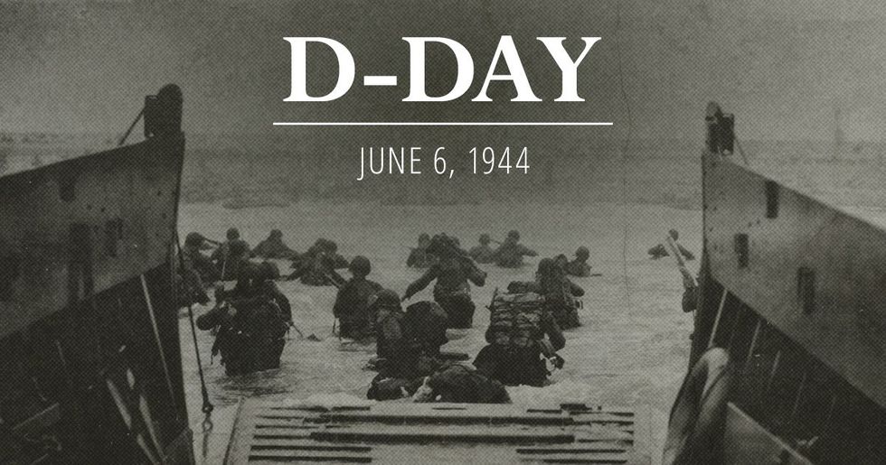 Today Is the 72nd Anniversary of D-Day: Do You Know What the 'D' Stands For?