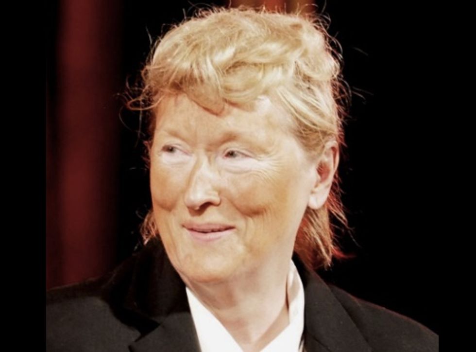 Why Did Legendary Actress Just Dress Up Like Donald Trump?