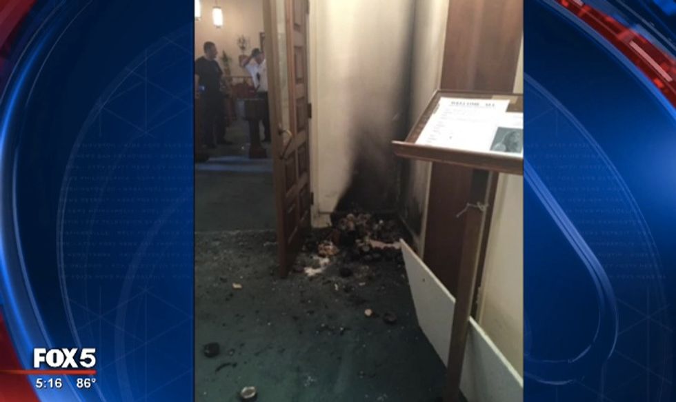 Vandals Break Into Church, Torch American Flag and Cause Thousands in Damages: 'We Could Have Come to a Pile of Ashes