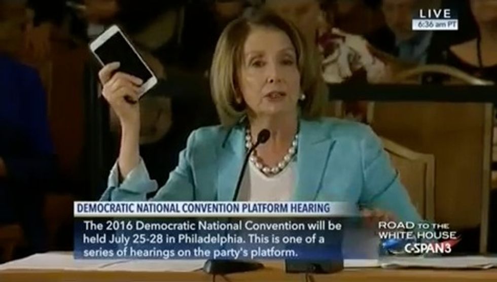 Nancy Pelosi Claims ‘Federal Research’ Invented Smartphones 