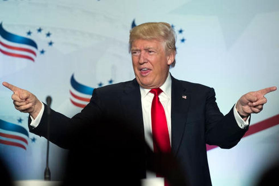 Donald Trump Sticks to the Script to Woo Conservatives at Faith and Freedom Forum