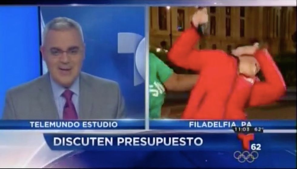 Telemundo Reporter Ambushed, Punched in the Face During Live TV Broadcast