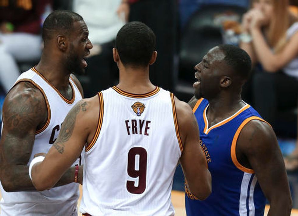 Former NBA Ref Claims There’s a Conspiracy Behind Decision to Suspend Warriors Star for Game 5 of Finals