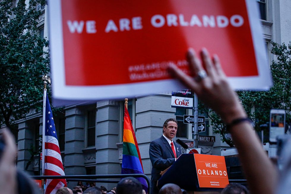 This Is an American Curse': Gov. Cuomo Calls for Stricter Gun Control at Orlando Massacre Vigil