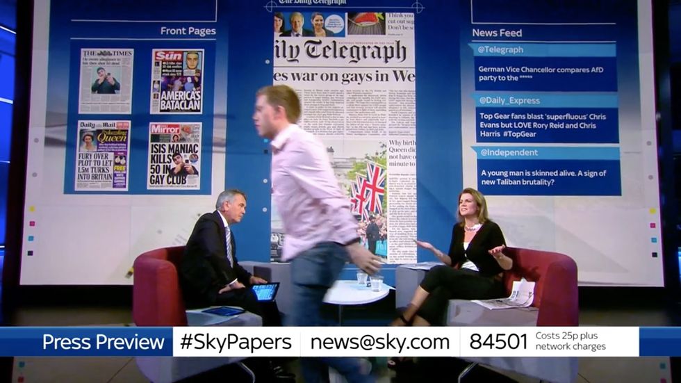 Live TV Segment on Orlando Terror Attack Boils Over as Panelist Literally Storms Off Stage