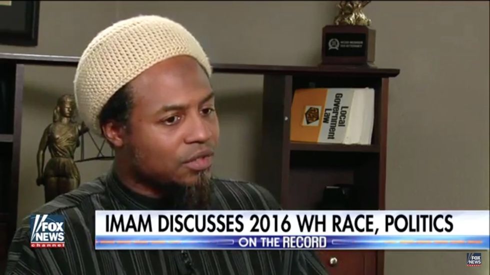 American Imam Says Clinton Shouldn't Be President: 'What If She's on Her Menses?' 