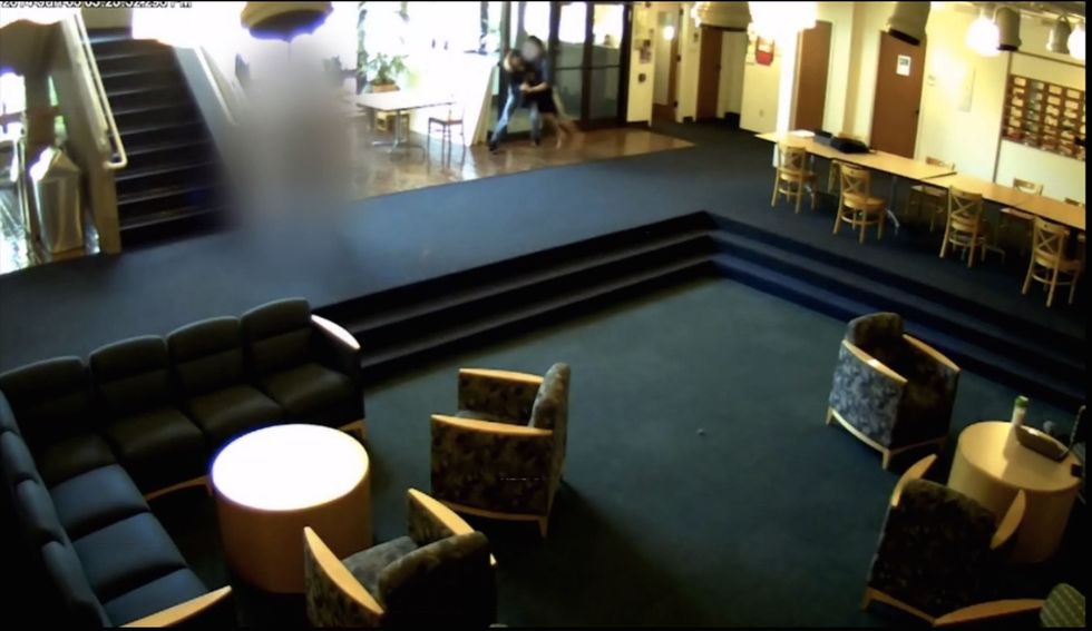 Surveillance Footage Emerges of Student Disarming Gunman During Deadly College Shooting Spree