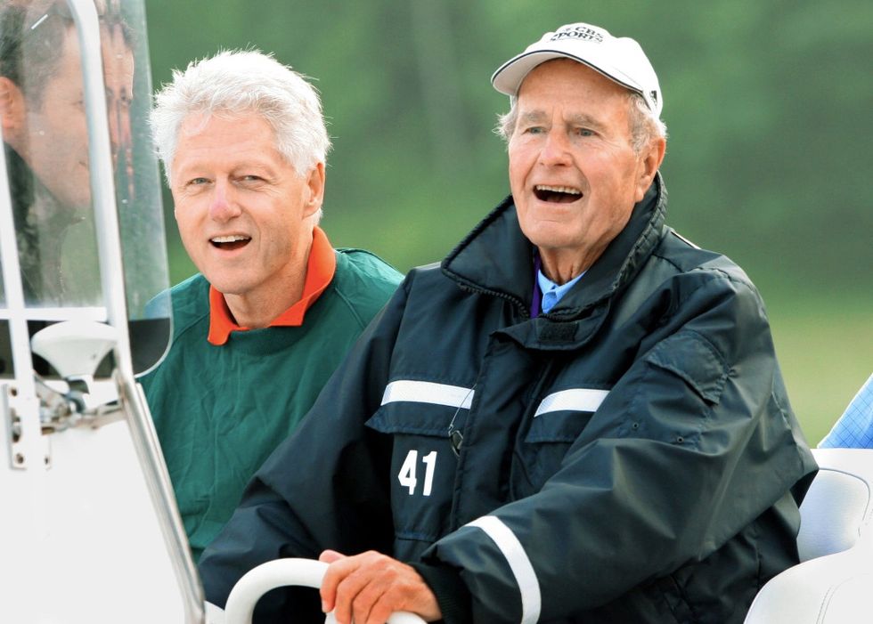After Trump's stunning election results statement, image representative of simpler times goes viral