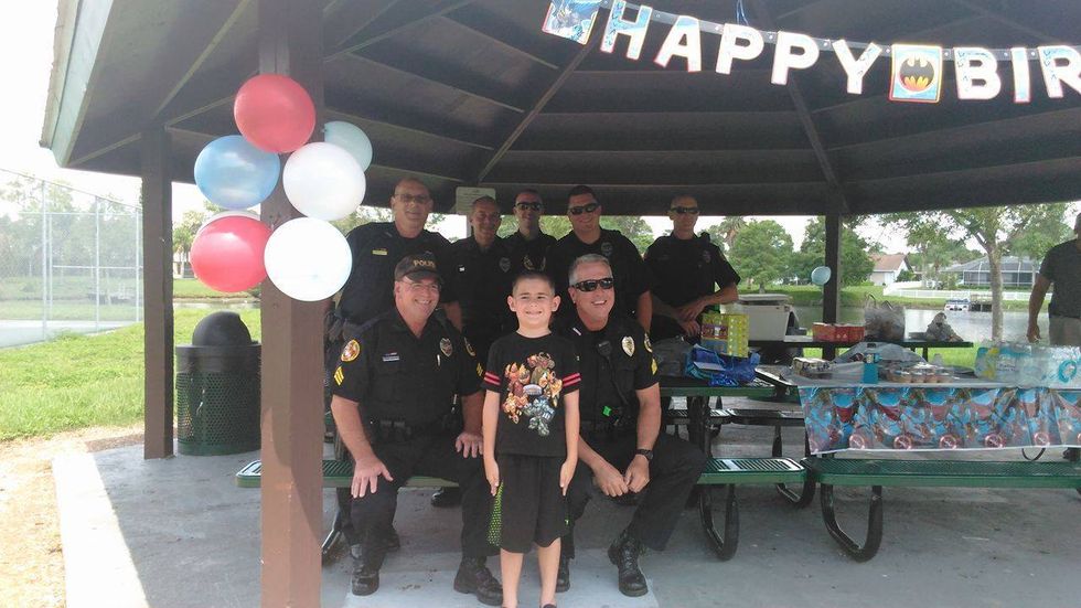 Real-Life ‘Superheroes’ Surprise Autistic Little Boy When No One RSVPs to His Birthday Party