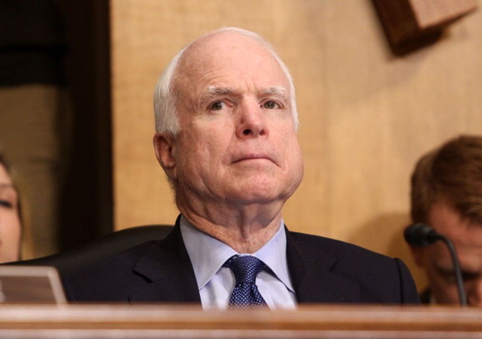 Senate Challenger Jabs McCain: Actually, You're 'Directly Responsible' for Rise of Islamic State