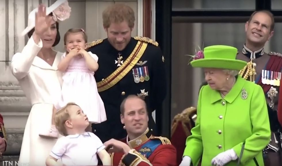Check Out Hysterical Moment Queen Elizabeth Becomes No-Nonsense Grandma After Prince William's Formality Lapse at Buckingham Palace