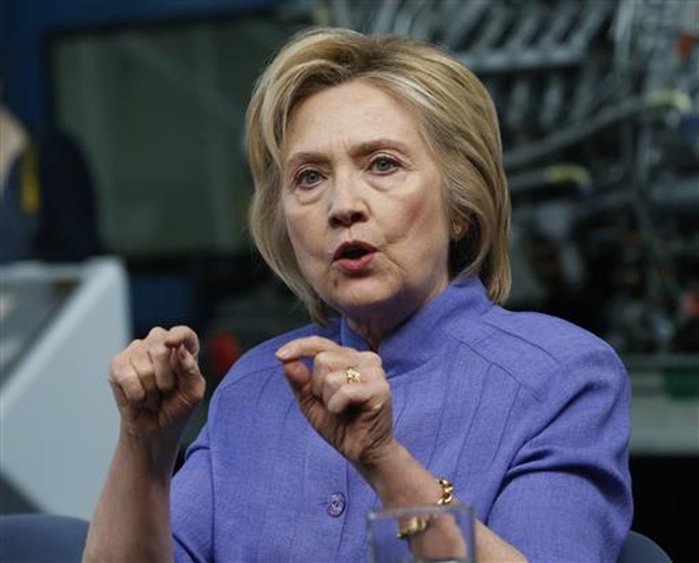‘Maybe He Isn’t as Rich as He Claims’: Clinton Goes After Trump on Tax Returns