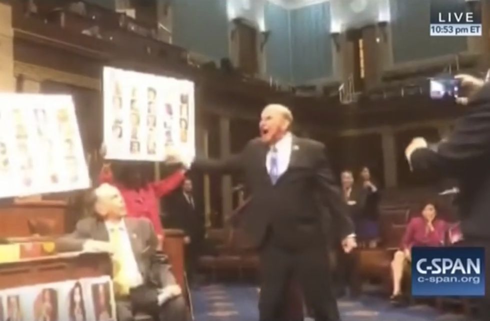 Rep. Louie Gohmert Furiously Confronts Dems Staging Sit-In for Gun Control: ‘Radical Islam Killed These People!\