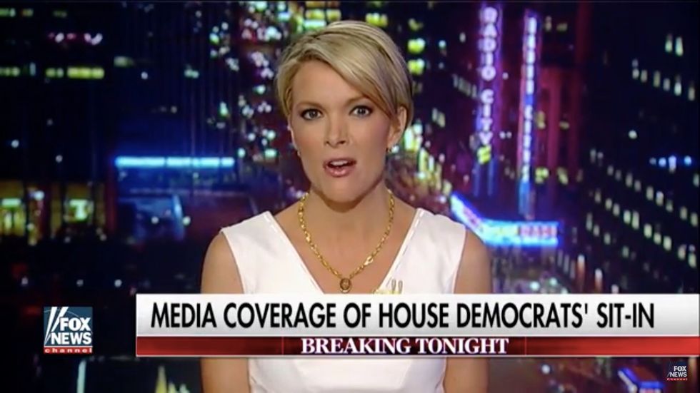 Megyn Kelly Says Coverage of Democratic Sit-In Was 'Revelatory of Bias' in the Media