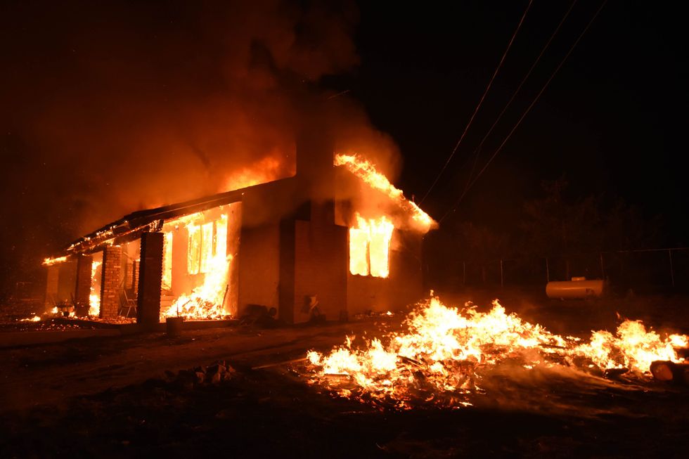 Massive Wildfire Rages in California: At Least 2 Dead, 150 Homes Destroyed