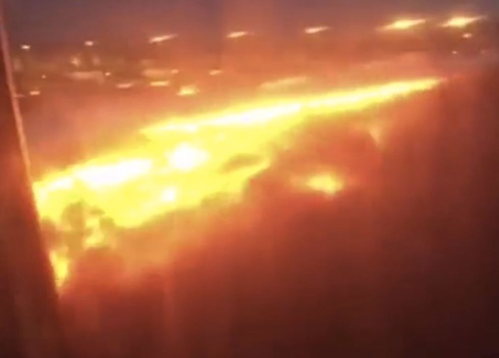 The Blaze Was Quite Fierce': Plane Passengers Watch as Engine Catches Fire and Engulfs Wing After Emergency Landing in Singapore