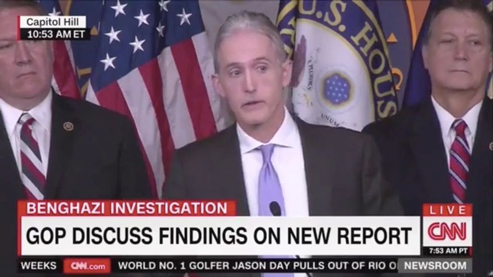 Trey Gowdy Turns Tables on Reporter Over Politically Charged Benghazi Report Question: ‘Have You Read It?’