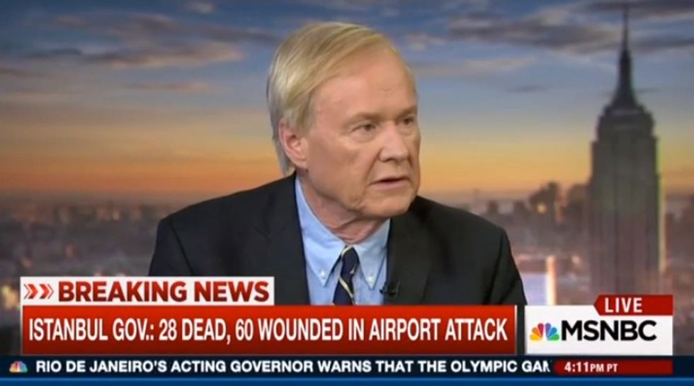 Chris Matthews Wonders Why Terrorism ‘Always Seems to Involve Bombing’